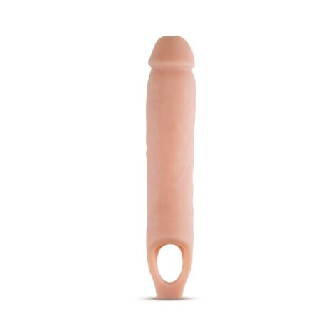 Performance 11.5in Cock Sheath Penis Extender Beige, Blush