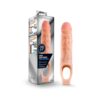 Performance 9in Cock Sheath Penis Extender Beige, Blush