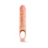 Performance 9in Cock Sheath Penis Extender Beige, Blush