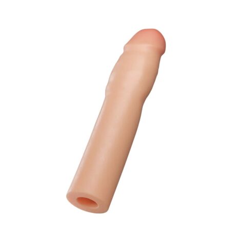 Performance Plus 1.5in Silicone Penis Xtender Beige, Blush