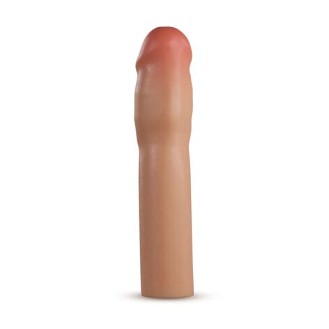 Performance Plus 1.5in Silicone Penis Xtender Beige, Blush