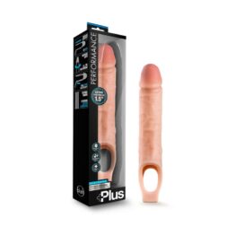 Performance Plus 10" Cock Sheath Penis Extender Beige, Blush