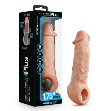 Performance Plus Intrepid 2in Penis Xtender Beige, Blush