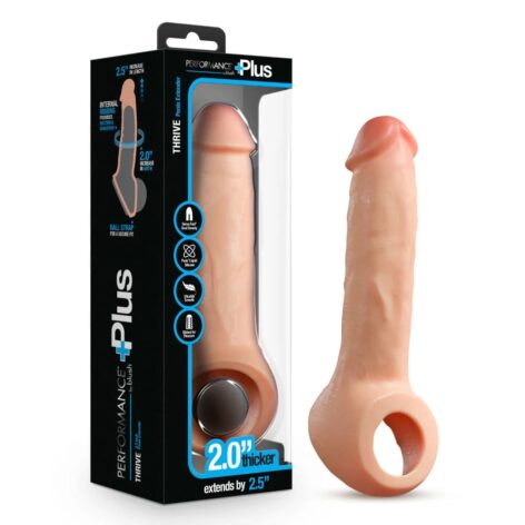 Performance Plus Thrive 2.5in Penis Xtender Beige, Blush