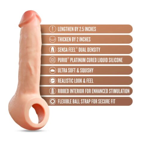 Performance Plus Thrive 2.5in Penis Xtender Beige, Blush