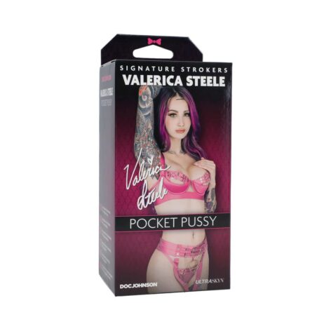 Valerica Steele Pocket Pussy Stroker Vanilla, Doc Johnson