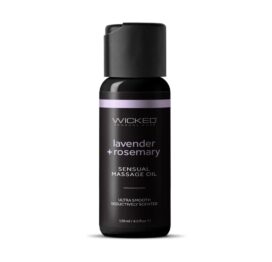 Wicked Lavender & Rosemary Massage Oil 4oz (120ml)
