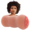 Avery Jane Pocket Pussy Stroker w/Movie Brown, Cousins