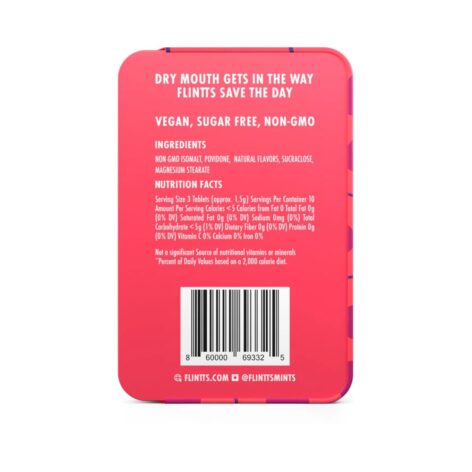 Flintts Mouth Watering Mints Cherry, F Strength 150