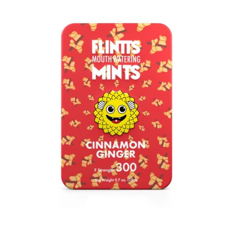 Flintts Mouth Watering Mints Cinnamon Ginger, F Strength 300
