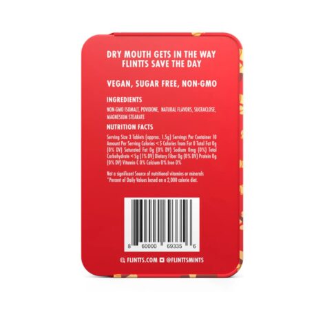 Flintts Mouth Watering Mints Cinnamon Ginger, F Strength 300
