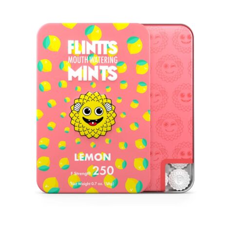 Flintts Mouth Watering Mints Lemon, F Strength 250
