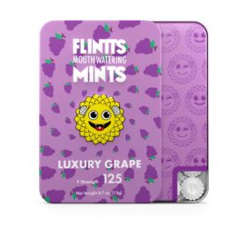 Flintts Mouth Watering Mints Luxury Grape, F Strength 125
