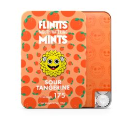 Flintts Mouth Watering Mints Sour Tangerine, F Strength 175