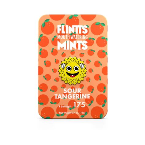 Flintts Mouth Watering Mints Sour Tangerine, F Strength 175