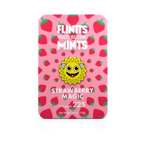Flintts Mouth Watering Mints Strawberry Magic