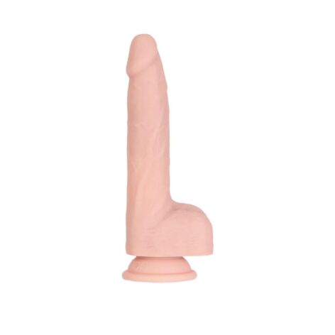 Naked Addiction 8.5" Thrusting Dildo Remote Vanilla, BMS