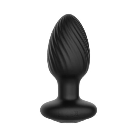 Nexus Tornado Rotating & Vibrating Butt Plug Large Black