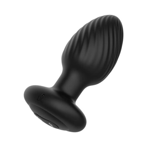 Nexus Tornado Rotating & Vibrating Butt Plug Large Black