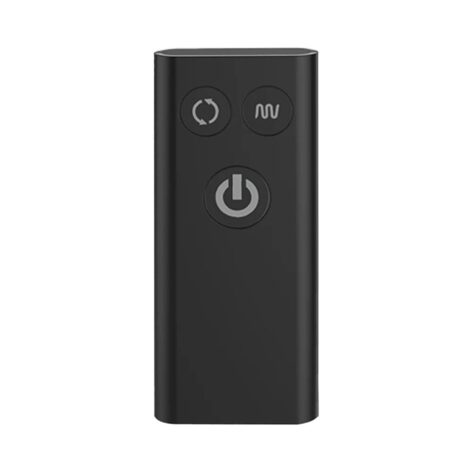 Nexus Tornado Rotating & Vibrating Butt Plug Large Black