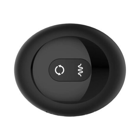 Nexus Tornado Rotating & Vibrating Butt Plug Medium Black