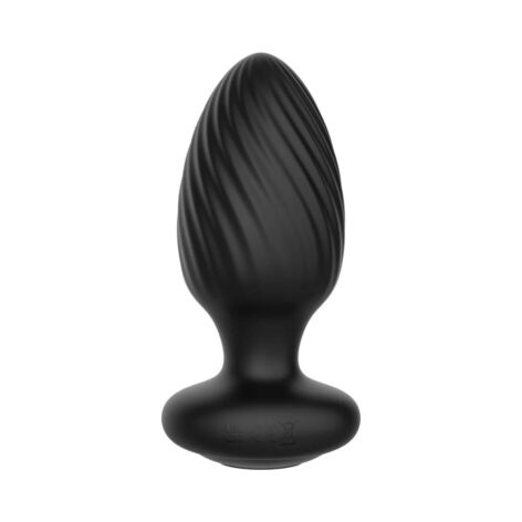Nexus Tornado Rotating & Vibrating Butt Plug XL Black