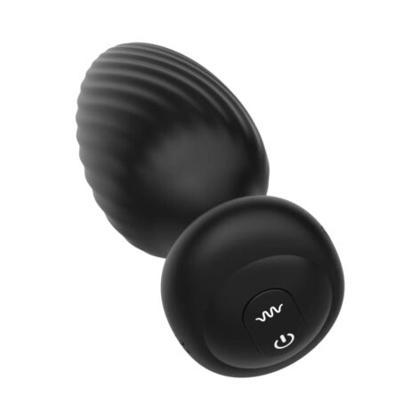 Nexus Tornado Rotating & Vibrating Butt Plug XL Black