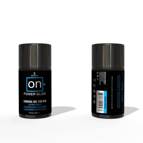 ON Power Glide Arousal Gel For Him 1.7oz (50ml), Sensuva