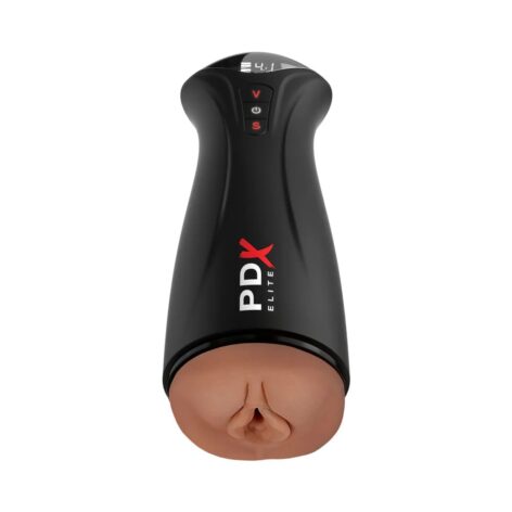 PDX Elite Fuck-Gasm Pussy Stroker Brown, Pipedream