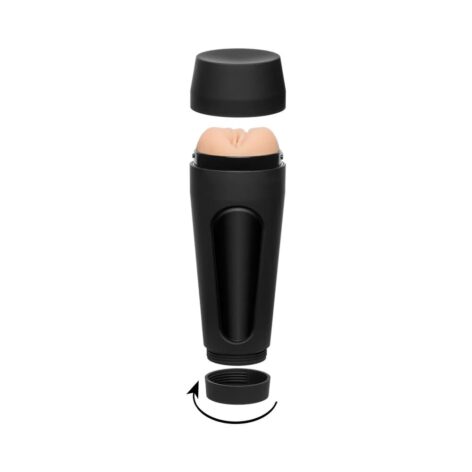 Sybil Pussy Stroker Main Squeeze Vanilla Beige, Doc Johnson
