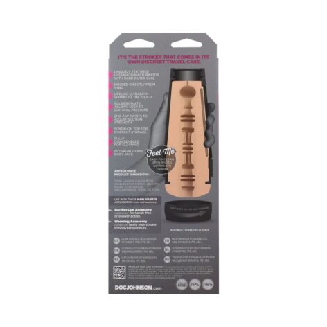 Sybil Pussy Stroker Main Squeeze Vanilla Beige, Doc Johnson