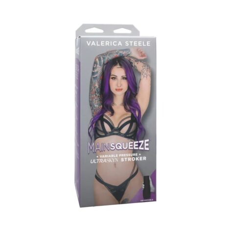 Valerica Steele Pussy Stroker Main Squeeze Vanilla, Doc Johnson