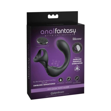 Anal Fantasy Taint-Alizer Prostate Massager Black, Pipedream