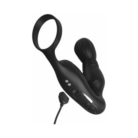 Ass-Gasm Pro P-Spot Milker Prostate Massager Black, Pipedream