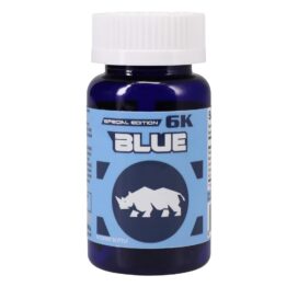 Blue Rhino 6K Male Enhancement 6 Pills Bottle
