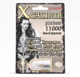 XCalibur Platinum 11000 Male Enhancement Pill