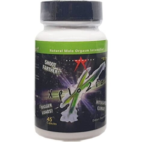 Xplozion Natural Male Orgasm Intensifier 45 Pills Bottle