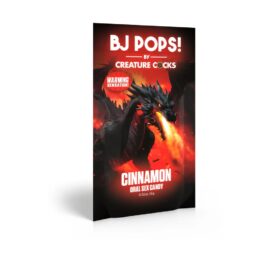 BJ Pops! Popping Oral Sex Candy Cinnamon, Creature Cocks