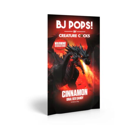 BJ Pops! Popping Oral Sex Candy Cinnamon, Creature Cocks