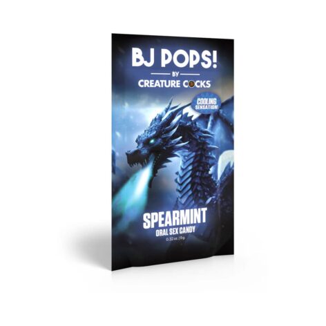 BJ Pops! Popping Oral Sex Candy Spearmint, Creature Cocks