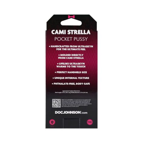Cami Strella Latina Pocket Pussy Stroker, Doc Johnson