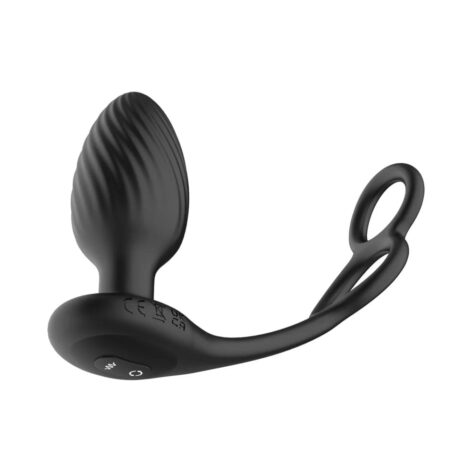 Nexus Tornado Rotating Vibrating Butt Plug w/Cock & Ball Ring