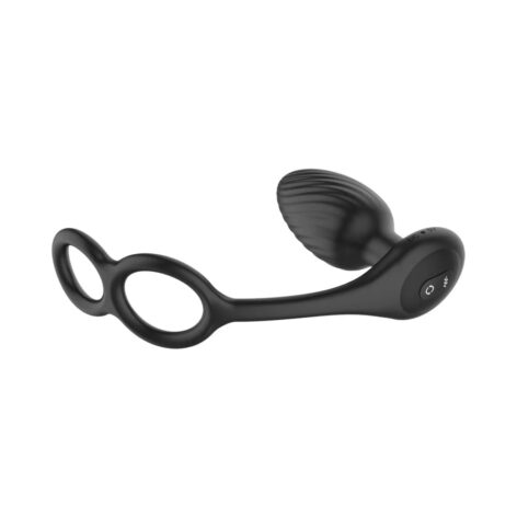 Nexus Tornado Rotating Vibrating Butt Plug w/Cock & Ball Ring