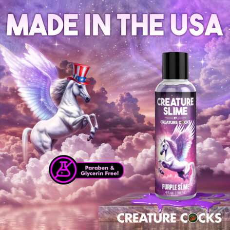 Creature Slime Purple Water Based Lubricant 4oz (118ml)