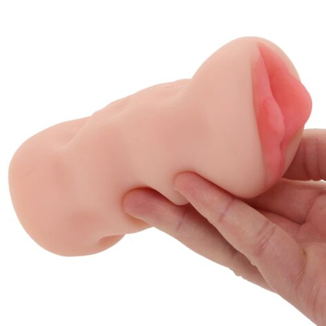 Crystal Rush Pocket Pussy Stroker Beige w/Movie, Cousins