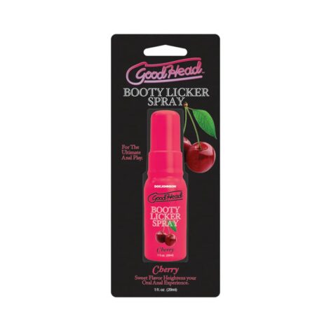 GoodHead Booty Licker Spray Cherry 1oz, Doc Johnson