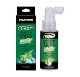 GoodHead Juicy Head Dry Mouth Spray Sour Green Apple 2oz