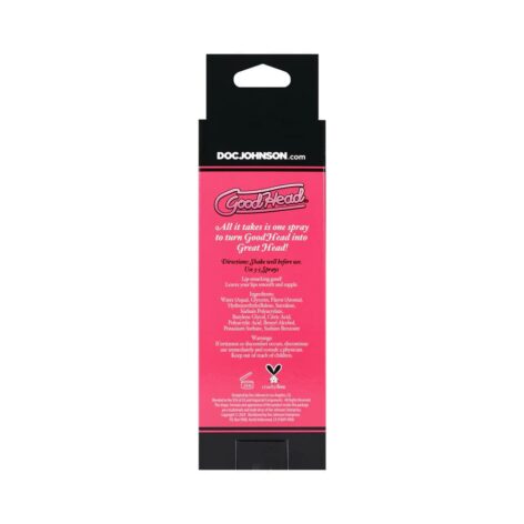 GoodHead Juicy Head Dry Mouth Spray Sour Strawberry 2oz