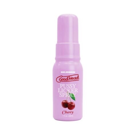 GoodHead Pussy Licker Spray Cherry 1oz, Doc Johnson