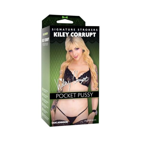 Kiley Corrupt Pocket Pussy Stroker Vanilla, Doc Johnson